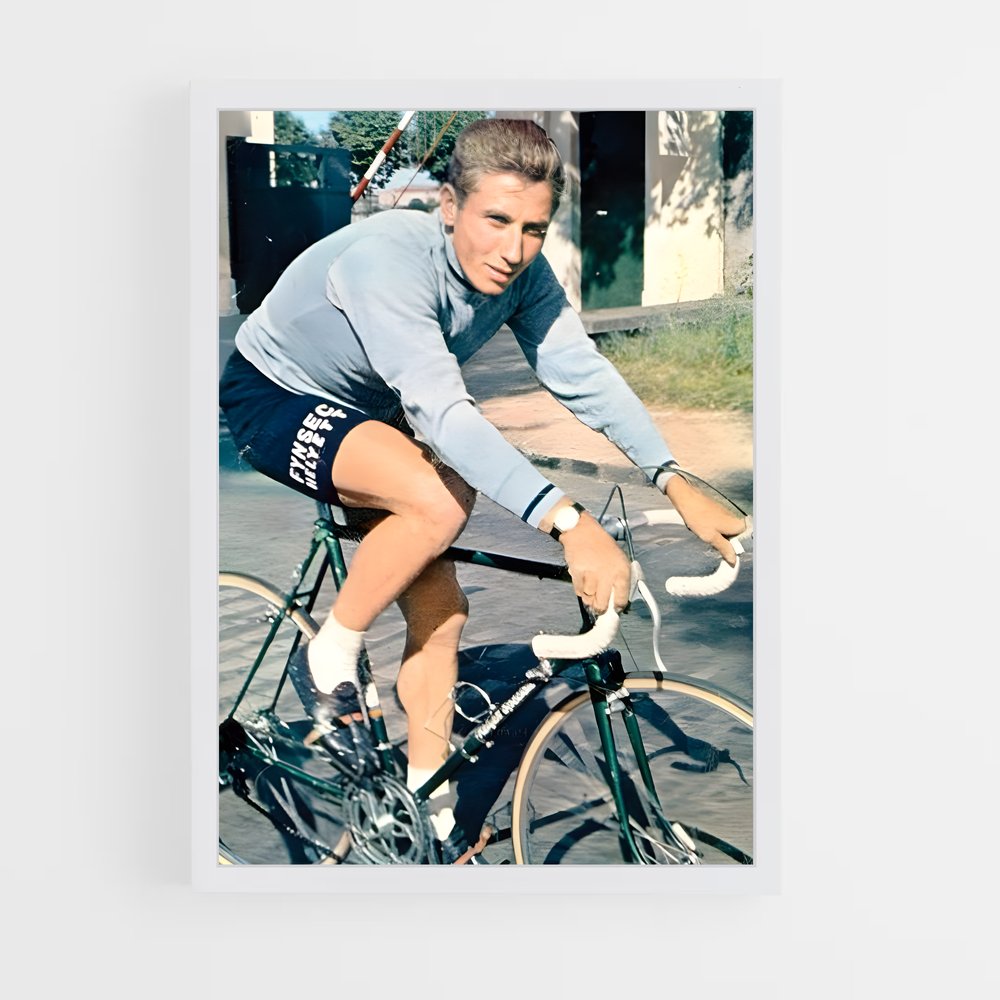 Poster Jacques anquetil – affiche Cyclisme (vue 3)